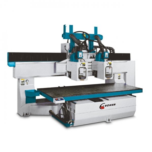 E-1052 CNC machine center moving table type